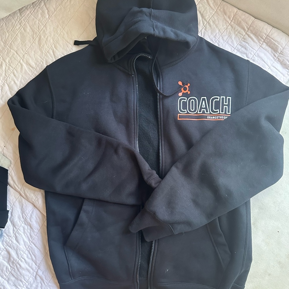 COPY - COPY - Orangetheory Nike Coach Full Zip Up Hoodie - Size Small